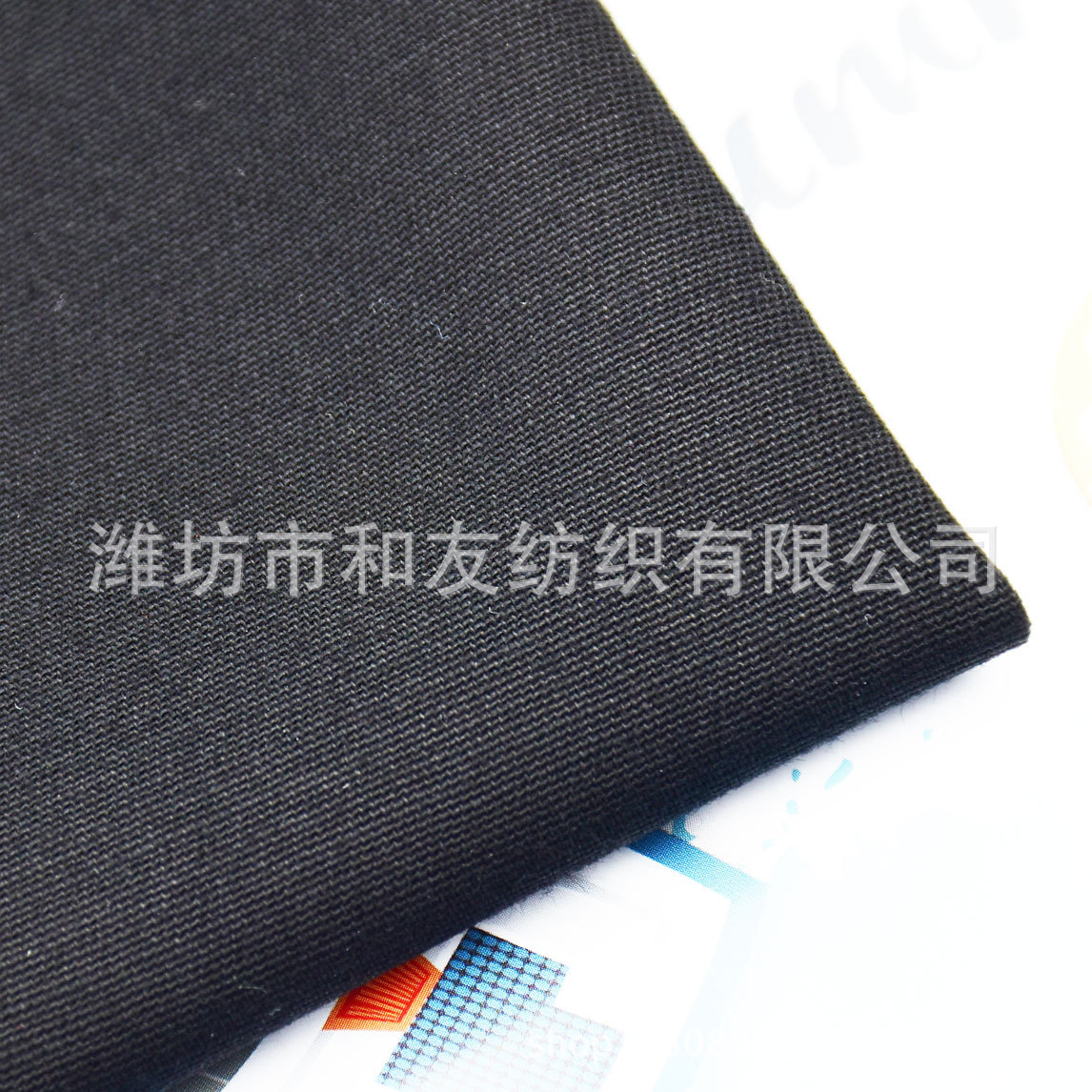 Pure cotton elastic twill cloth cleaner coat overalls suit acid and alkali-proof overalls fabric cotton gauze card