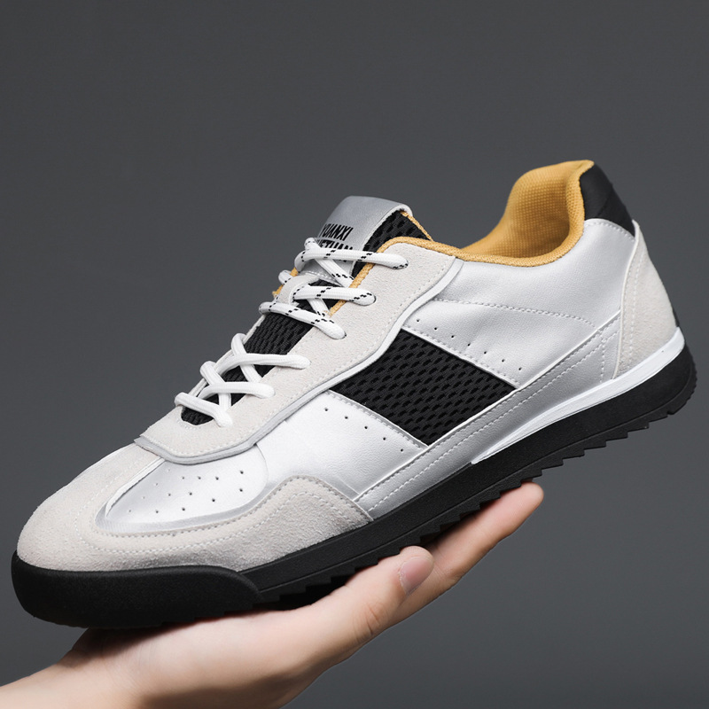 Men's Shoes 2025 Summer New Soft Bottom Forrest Gump Shoes Men's Fashionable Shoes Summer Mesh Breathable Sports Casual Shoes