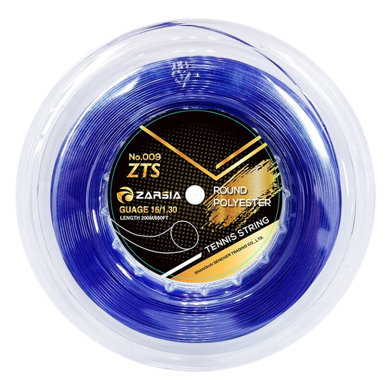 Zarsia 4g Polyester Round Polyester Tennis Racket String Hard String Tennis Training String 200m Pull String