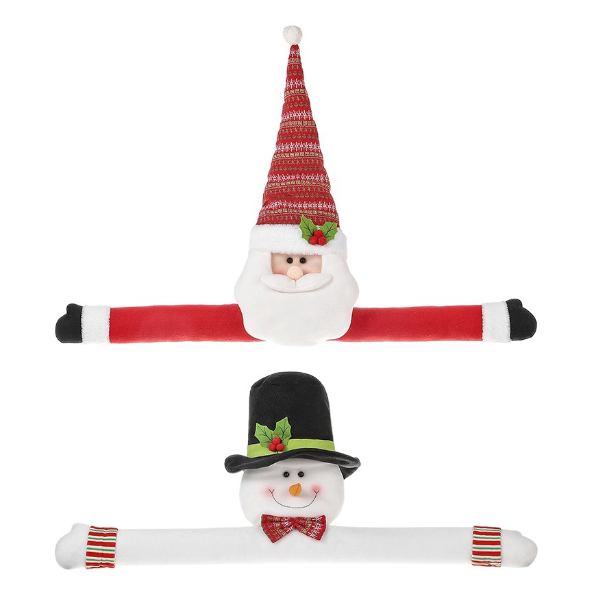 Christmas Decoration Supplies Santa Claus Snowman Tree Top Star Christmas Tree Hat Decoration Home Scene Decoration Dress Up