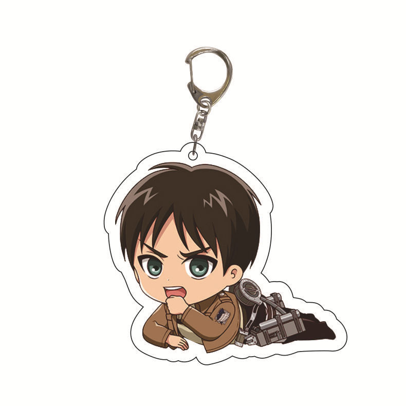 Picture of Star anime peripheral acrylic keychain pendant wholesale attack giant creative jewelry gift