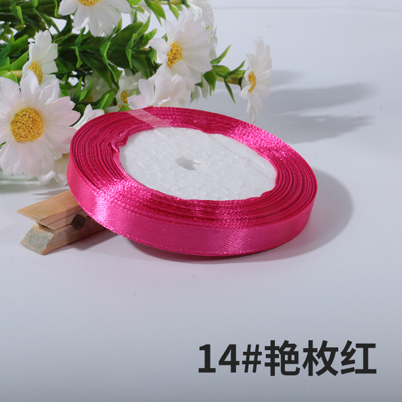 Picture of 0.6cm wide floral ribbon packaging ribbon home textile decorative jacquard Ribbon Baking ribbon polyester ribbon wholesale