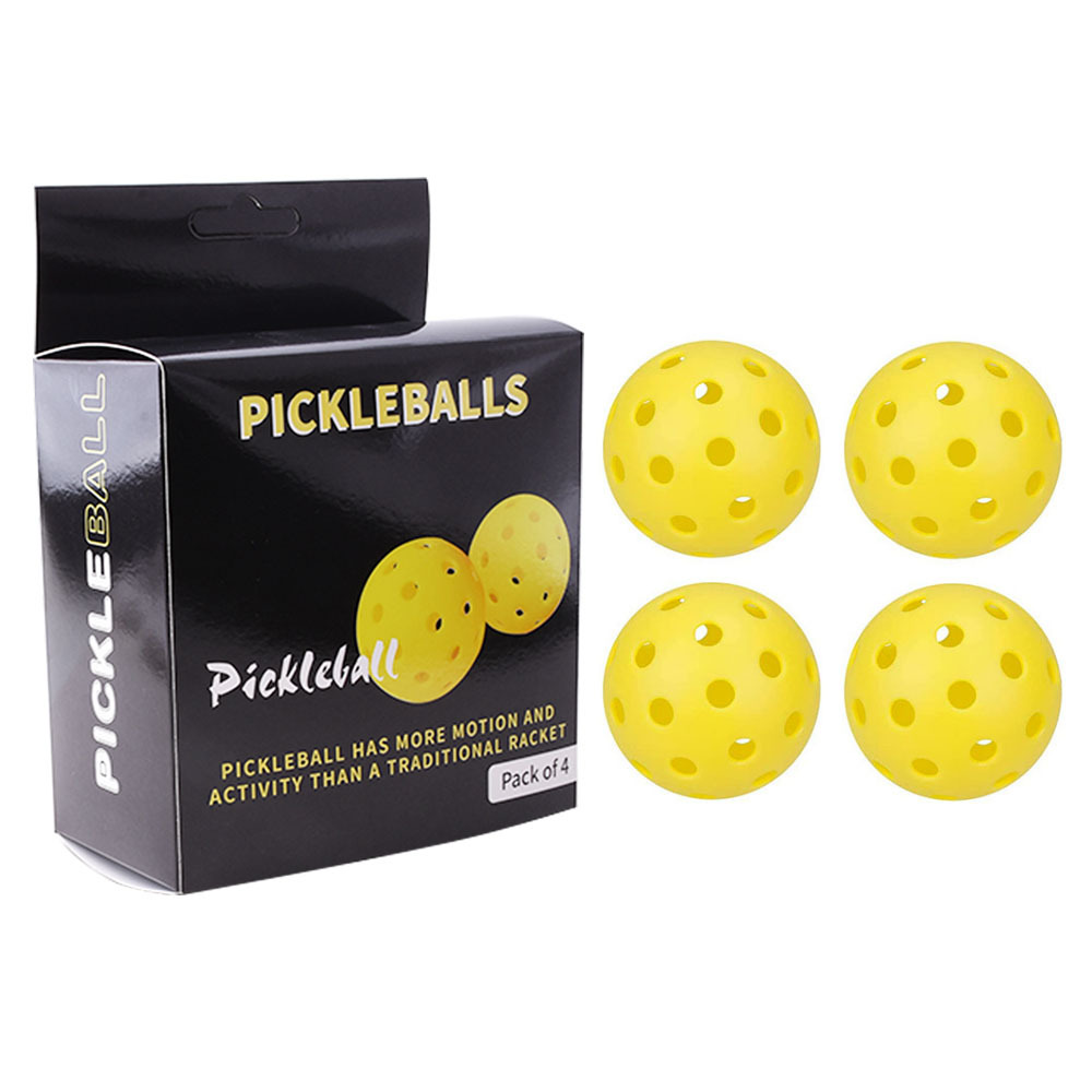Picture of Factory Direct Sales in stock pick ball 40 hole ball hole ball pickleballs74mm rotational plastic injection luminous ball