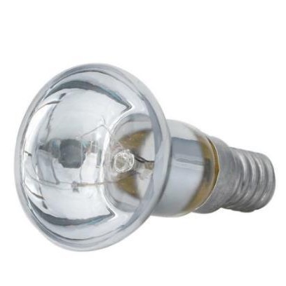 Picture of Bulb Edison Bulb E14 Lamp HoldeR SES 40W R50 Reflective Point Bulb Lava Lamp Incandescent Filament Lamp