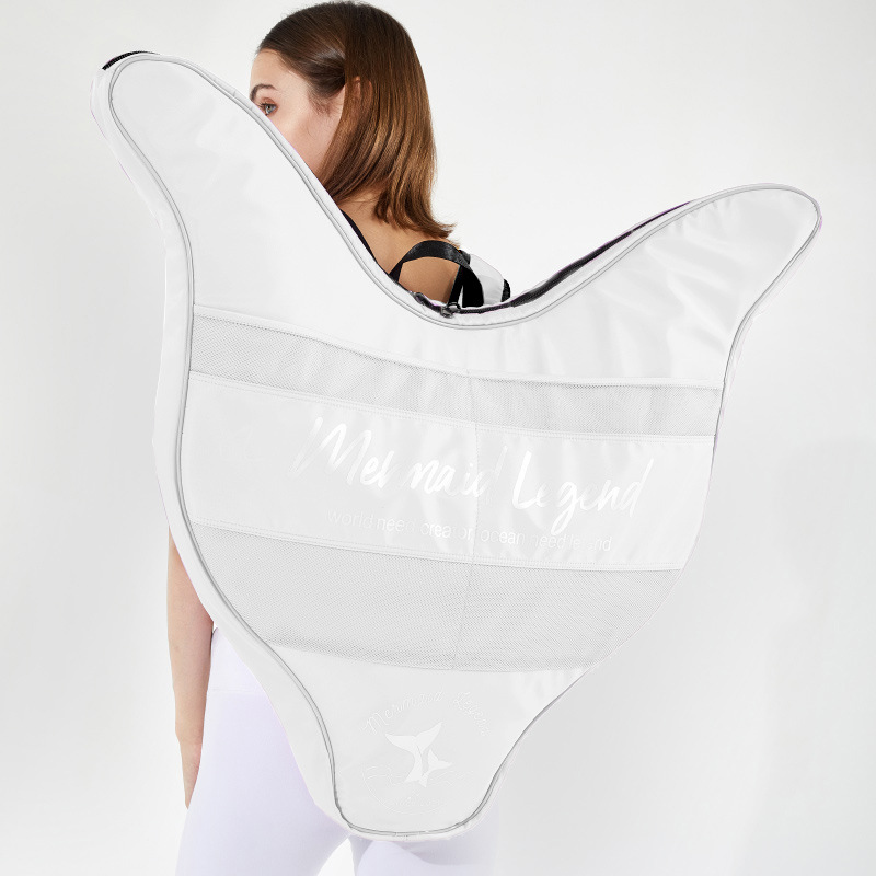 Mermaid Flippers Australian Mermaid Tail Wings Bag Waterproof Bag Fish Flippers Fish Tail Bag Canvas Backpack Single Webbed Bag