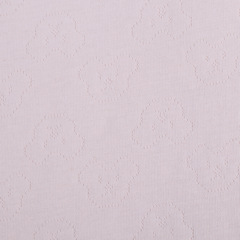 Picture of in stock Knitted Double-Layer Jacquard Unpadded Fabric Breathable Neonatal Monk Jompon Air Layer Fabric