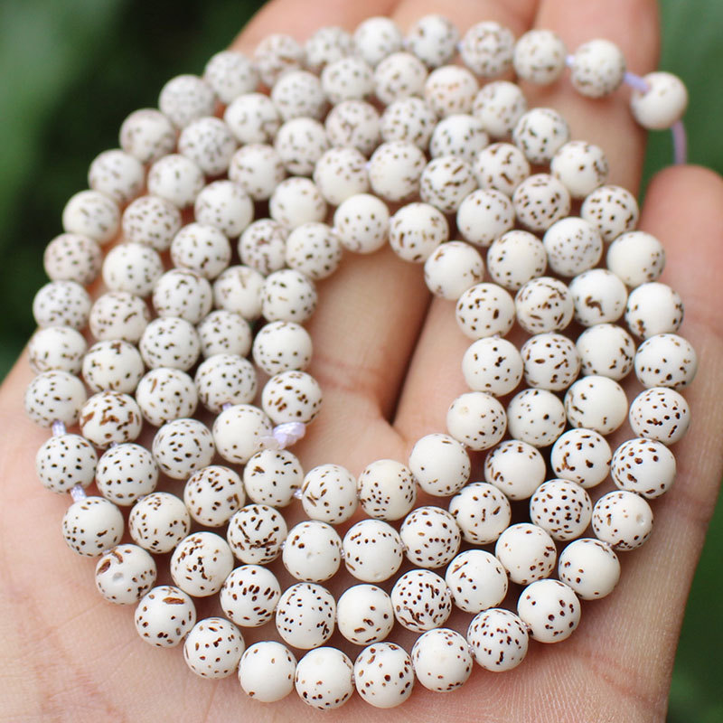 Factory wholesale star Moon Bodhi bracelet 108 beads loose beads Hainan raw seed 6mm compact ladies