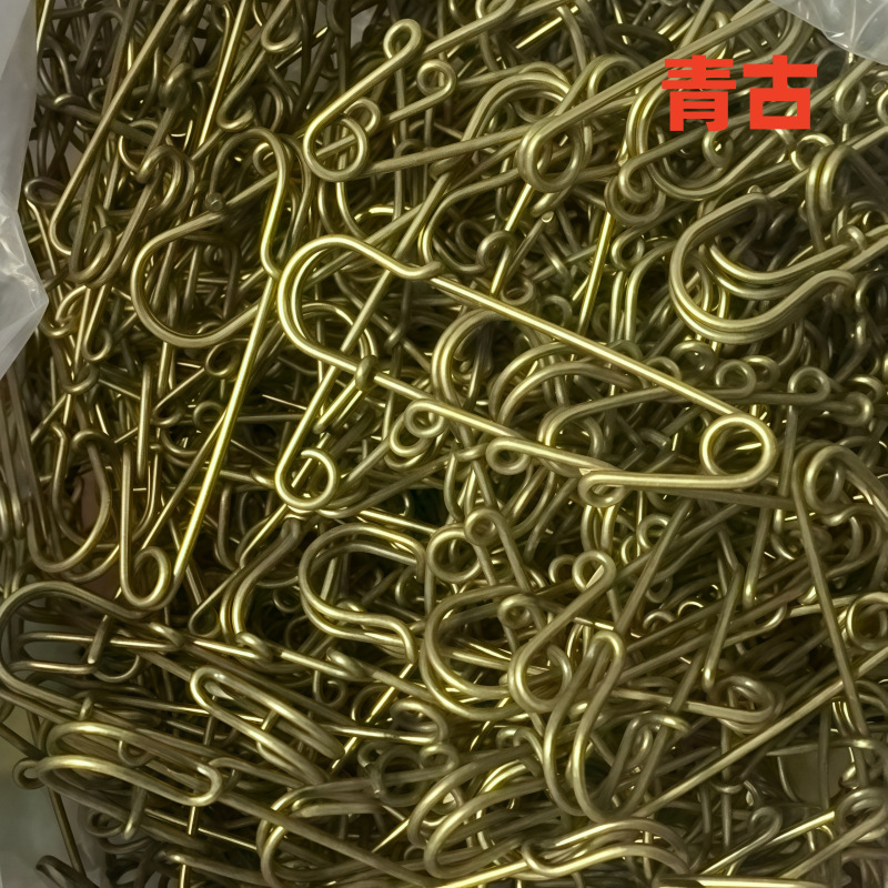 Picture of Anti-slip buckle pin around the ring large pin brooch wholesale safety buckle pants skirt change waist pin ladies waist artifact