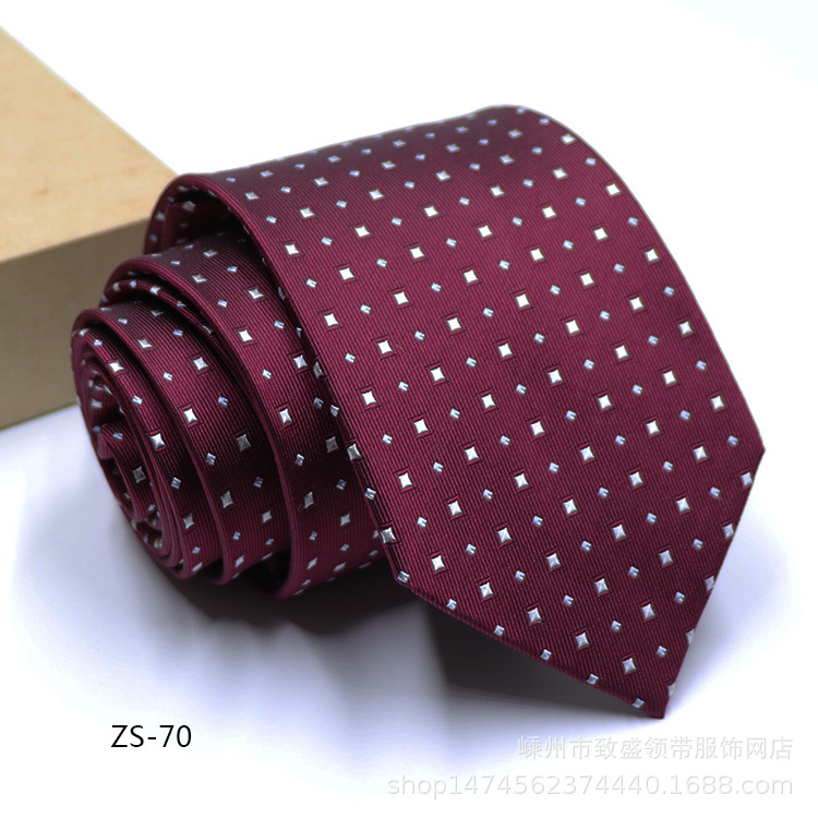 Picture of Tie Silk Silk Tie Men's Dress 8c Business Tie Factory Spot Wholesale