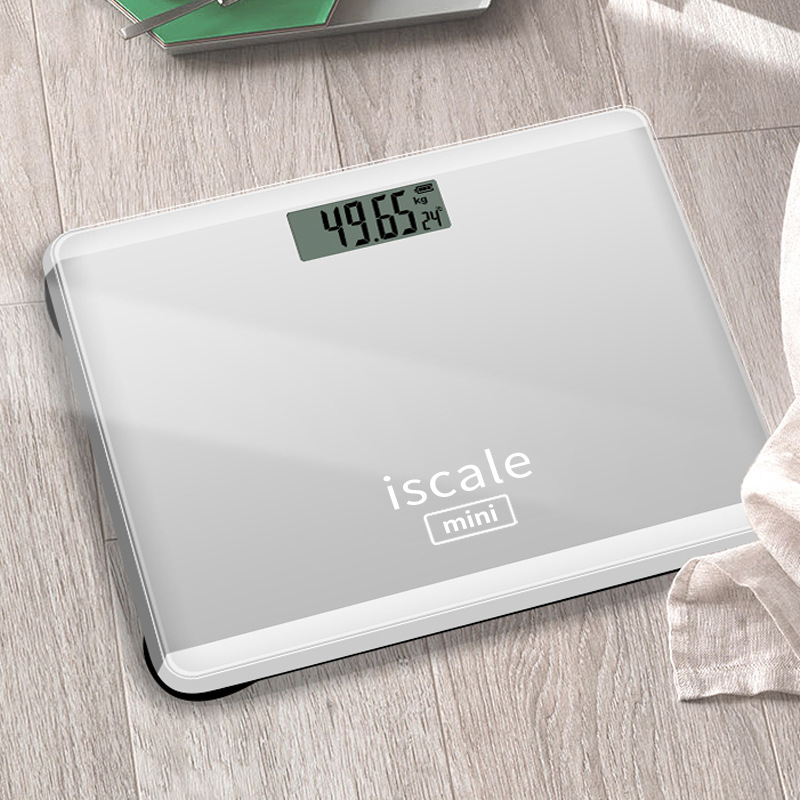 Picture of Mini Electronic Scale Human Body Weight Scale Adult Health Weighing Scale Accurate Electronic Scale Weighing Human Body Weight Scale