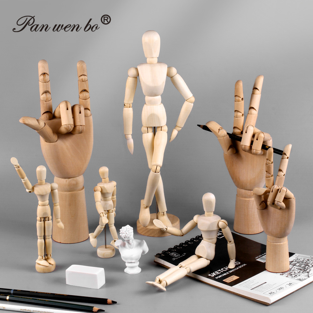 Painting Sketch Human Body Ornament Model Art Tools Art Students Special Wooden Joint Puppet Supplies