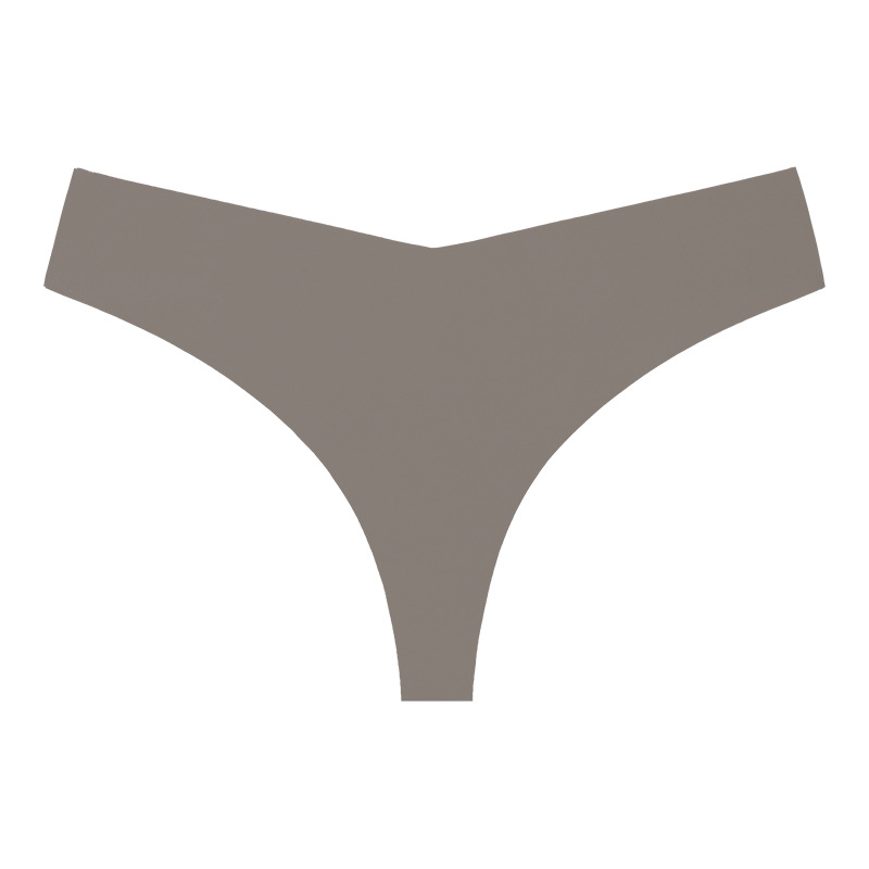 Picture of European and American Cross-border Pregnant Women's plus size Traceless Women's Underwear Class A Ice Silk Breathable Sports Low Waist Naked Briefs for Women