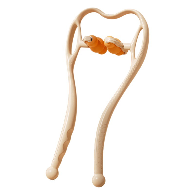 Household Cervical Shoulder and Neck Massage Artifact Rolling Ball Shoulder Kneading to Relieve Pain Multi-function Neck Clip Neck Clip Apparatus