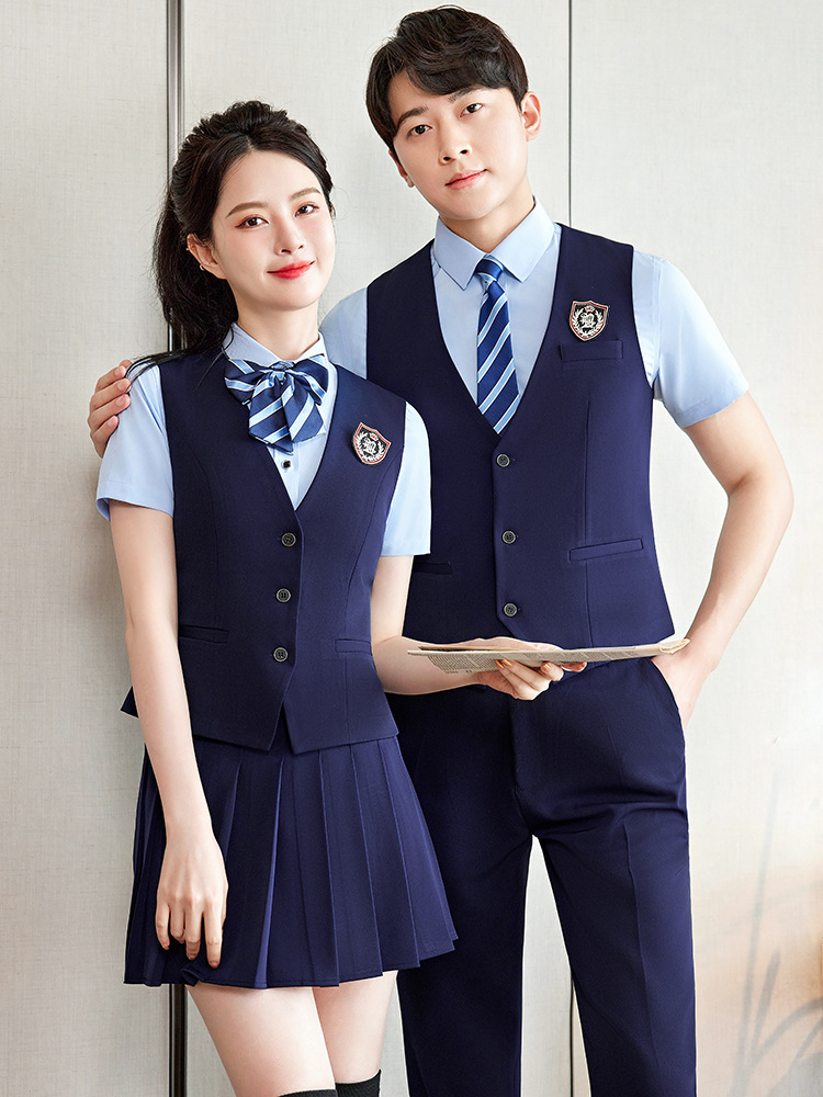 Picture of Class uniform spring and summer college style junior high school student graduation school uniform suit senior high school student graduation season chorus recitation performance costume