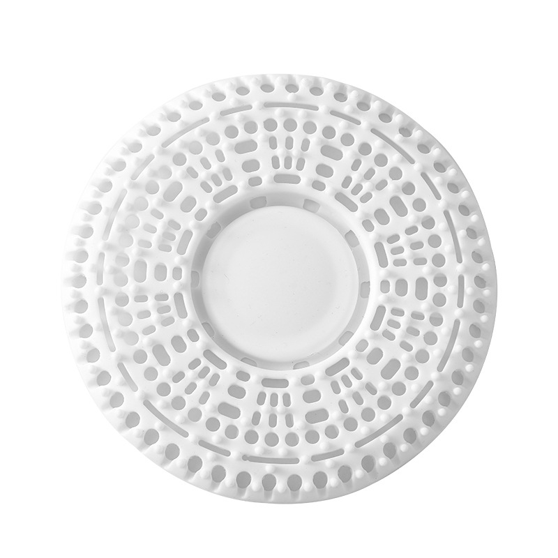 Picture of Sink anti-clogging silicone floor drain cover bathroom drain hair anti-clogging filter sewer filter