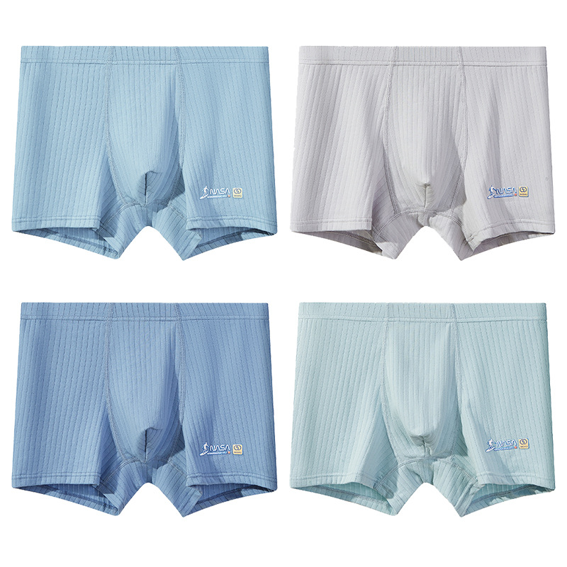 Picture of Youth underwear boys' cotton boxers high school junior high school students boys' development period boxers shorts inner wear
