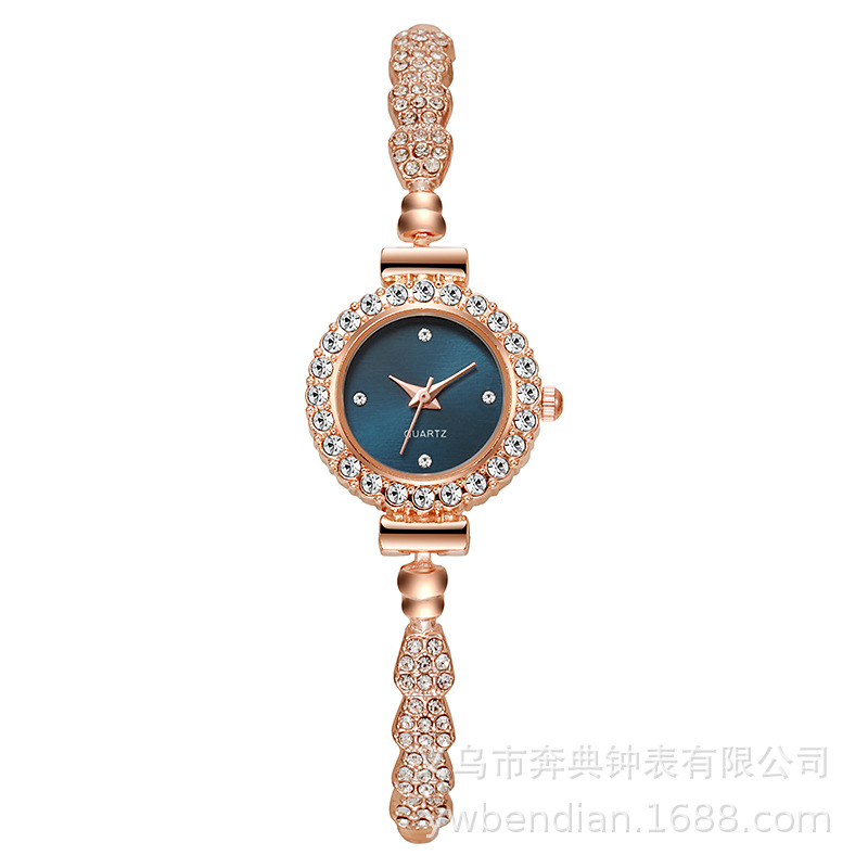 Picture of New women's quartz watch rhinestone women's watch small dial slim bracelet free adjustment jewelry quartz watch in stock