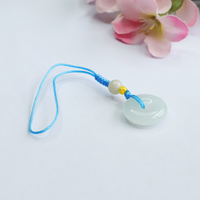Picture of Xinyu natural jade pendant a goods Jade safe buckle bag key hanging jewelry factory wholesale FC2081110