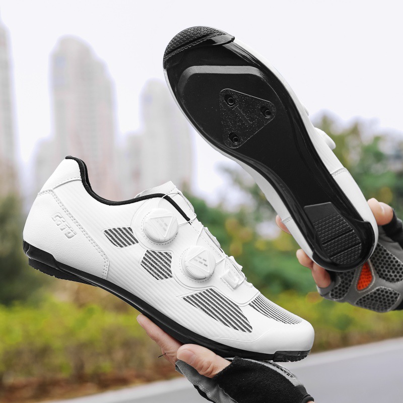 Cross-Border Foreign Trade Cycling Shoes, Cycling Shoes for Men and Women, Road Bike Lock Shoes, Mountain Bike Assist Shoes, Hard-Soled Wholesale Lightweight Shoes