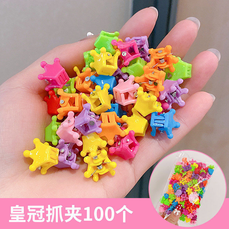 Picture of Children's Hair Clip Baby Baby Cute Princess Hair Clip Girl's Hair Accessories Hair Flower Mini Hair Clip