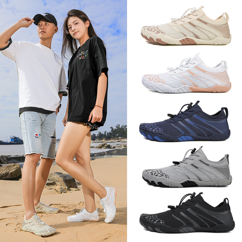 2025 Cross-border Adult Outdoor Tracing Shoes Seaside Beach Diving Swimming Shoes Couple's Wading Shoes Hiking Running Shoes