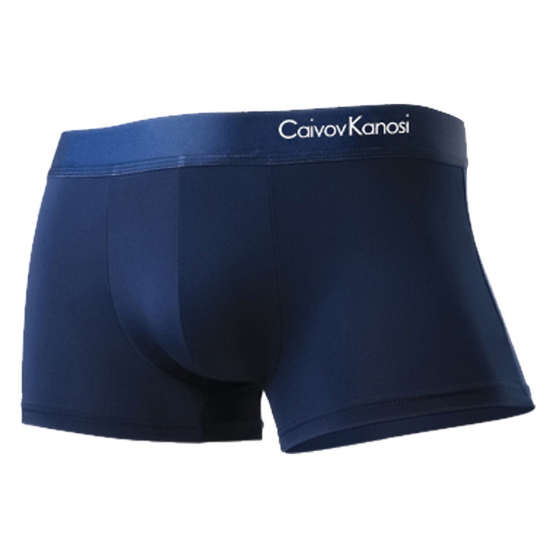 Caivov Kanosi Men's Underwear Men's Double Bottom Crotch Boxers Sports Breathable Boxers Summer