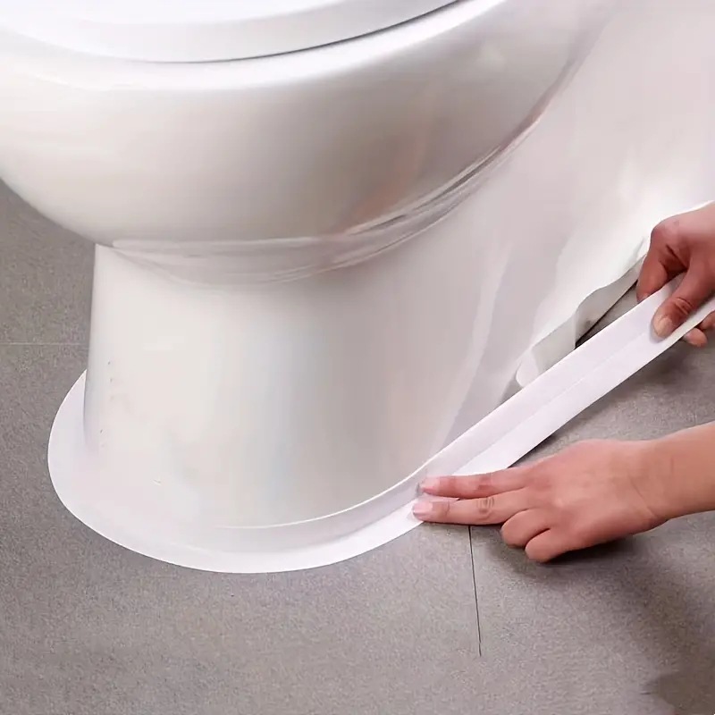Picture of Cross-Border Temu Bathroom Waterproof Toilet Toilet Kitchen Waterproof Strip Tape Seal Strip Mildew-Proof Seam