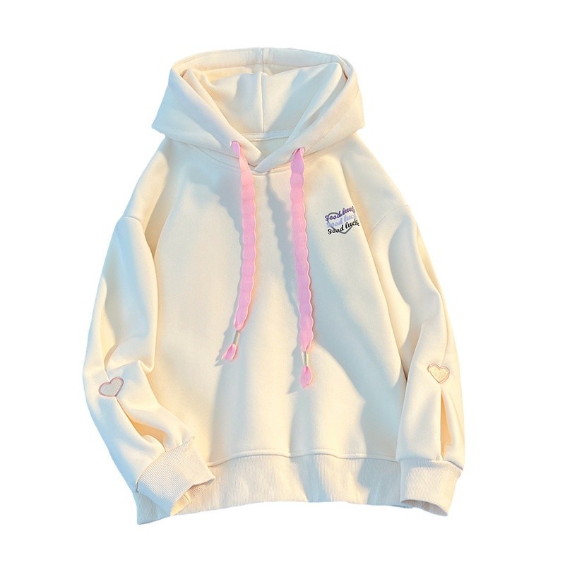 Picture of Girls' Autumn Wear 2024 New Spring and Autumn Wear Girls' Casual Middle and Big Children's fleece-lined Hoodie Jacket Children's Wear