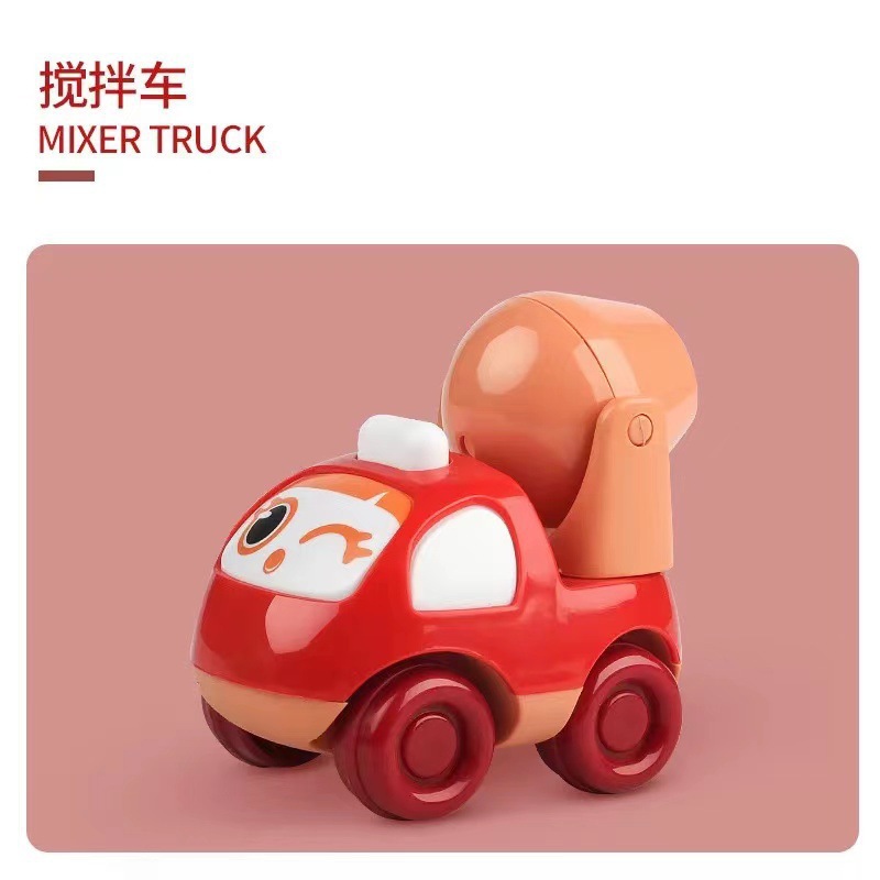 Picture of Little Yellow Duck Pull Back Press Car Cartoon Motorcycle Inertial Sliding Baby Toy Car Children's Gift Street Stall Wholesale
