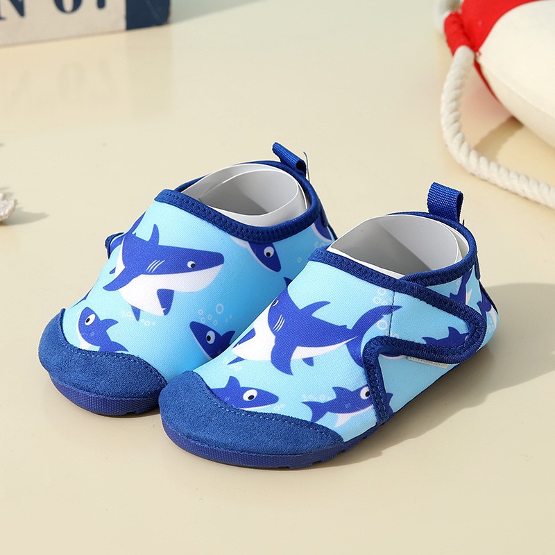 Picture of Children's water park Baby Beach socks non-slip diving shoes snorkeling socks swimming shoes drifting soft shoes wading shoes socks