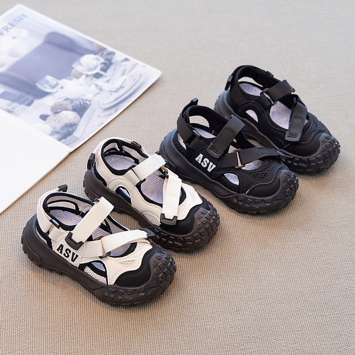 Children's Sandals Boys 2025 New Summer Sports Sandals Summer Boys Big Children's Shoes Thin Baby Summer Cool