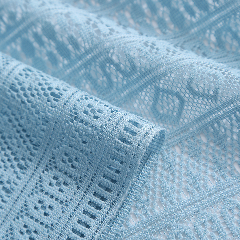 European and American Cross-border Fashion Dress Lace Base Fabric Wedding Dress dress Hem Lace Hollow Cloth