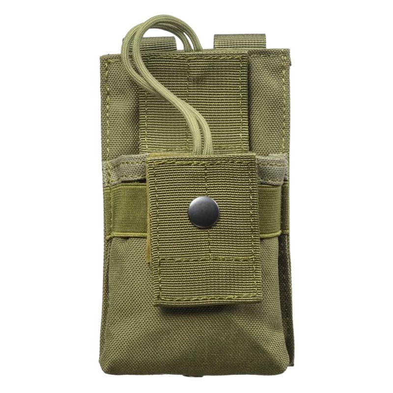 Multifunctional Molle Walkie-Talkie Bag, Outdoor Sports Edc Tool Bag, Camouflage Waist Bag Accessory Bag