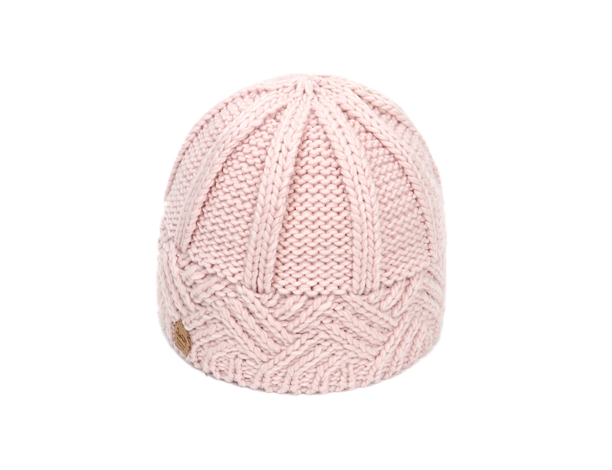 Picture of Cross-border New European and American Retro Style Diamond Plaid Thick Needle Wool Knitted Hat Men's and Women's Fashion Autumn and Winter Wool Hat