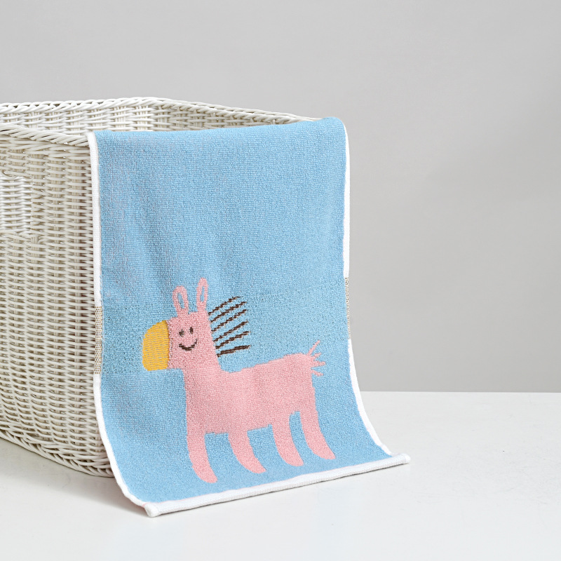 Picture of Jieliya Children's Towel Cotton Soft Absorbent Cute Pet Animal Cotton Children's Small Towel New 241324