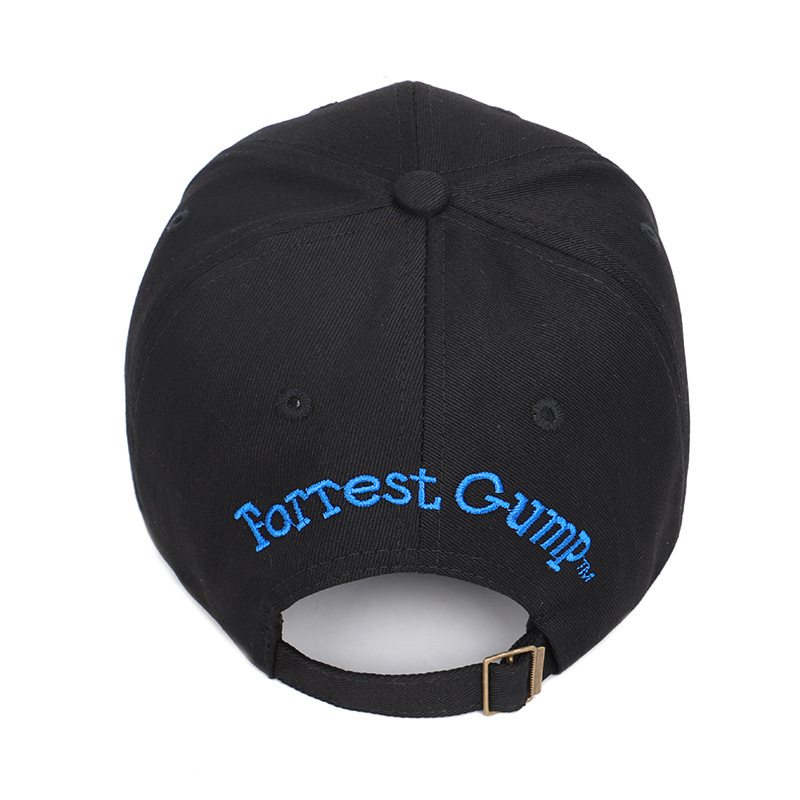 Picture of Foreign trade AliExpress explosion hat Forrest Gump with embroidered baseball cap outdoor sports hip-hop cap men
