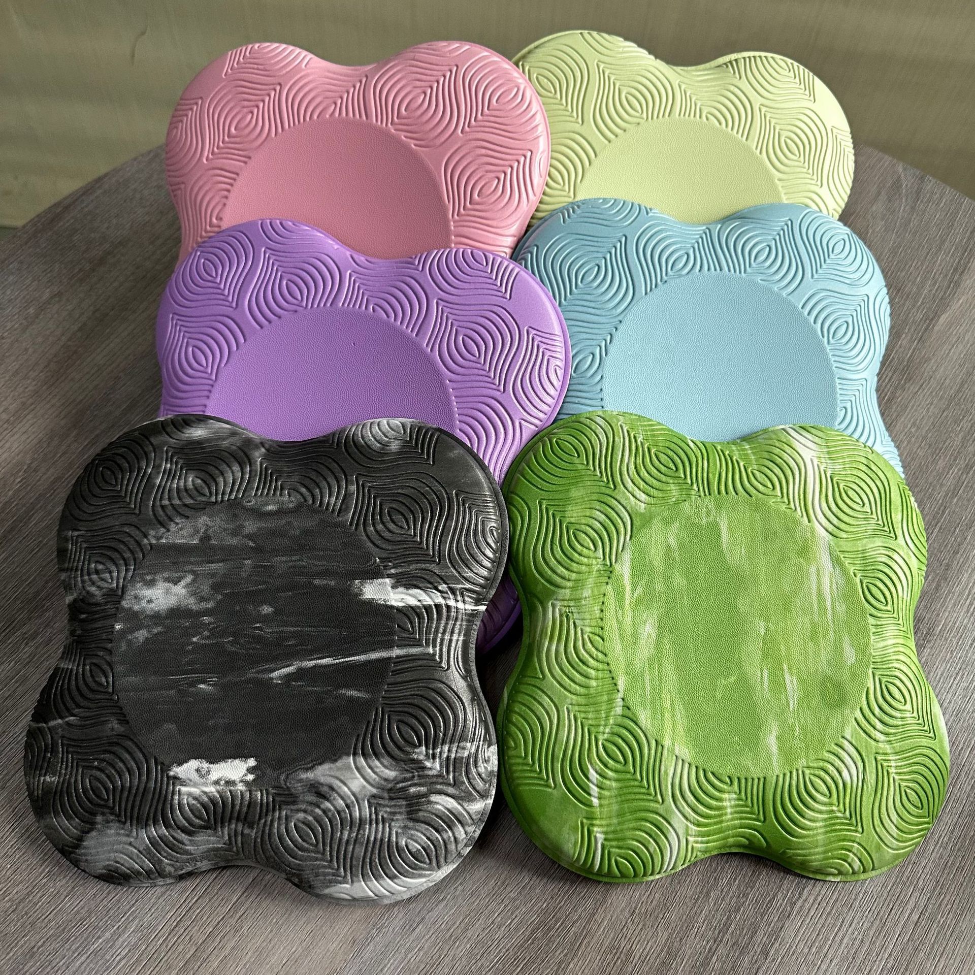 Balance Support Mat Sports Yoga Kneeling Mat Thickened Camouflage Yoga Knee Pad Flat Support Fitness Yoga Mat