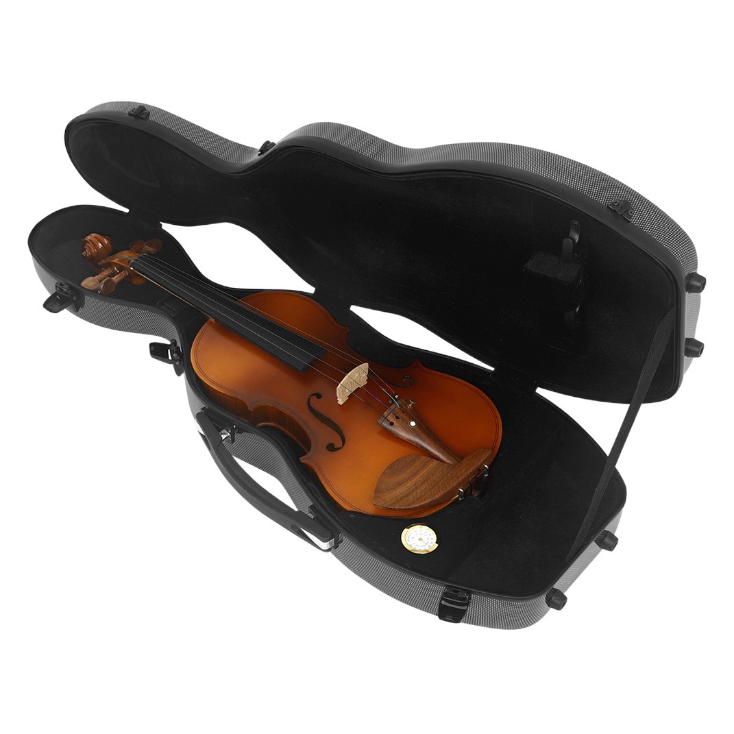 IRIN Carbon Fiber Violin Case Compression-resistant Shockproof Wear-resistant Lightweight Violin Backpack with Music Score Bag Violin Case