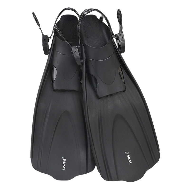 wave cross-border explosion flippers professional snorkeling equipment swimming frog shoes adult adjustable flippers diving flippers