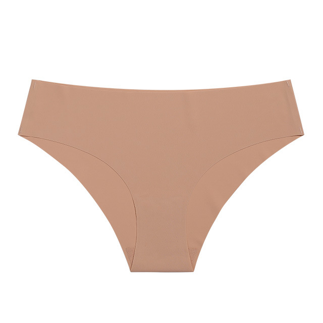 Picture of Cross-Border Seamless Ice Silk One-Piece Girls' Underwear European and American Large Size Pure Cotton Crotch Breathable Women's Briefs Wholesale