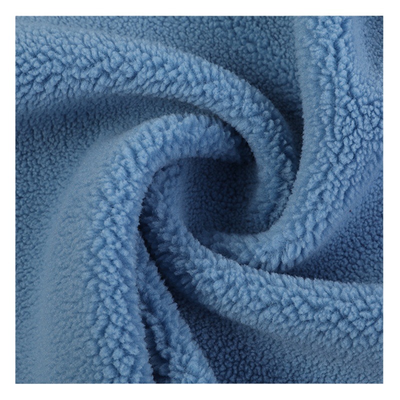 Spot exquisite small particle flannel lamb plush fabric autumn and winter lamb coat clothing flannel fabric