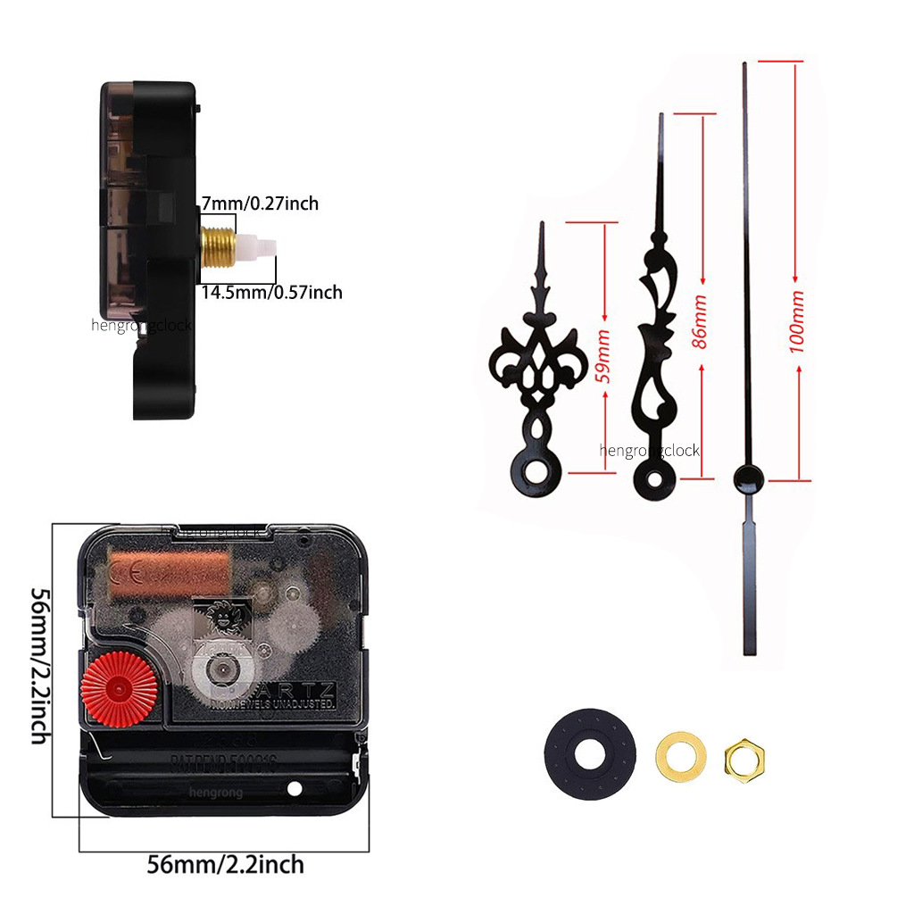 Picture of Watch Accessories genuine goods Taiwan Sun 12888 Scanning Silent Movement with Metal Timing and Seconds