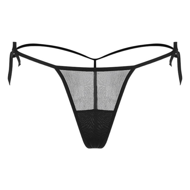 Foreign Trade Cross-border Sexy Underwear Underwear Women's Tie-up Thong Sexy No-off Breathable T-pants for 5102