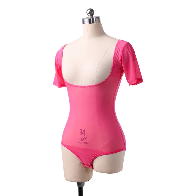 Water gauze chest conjoined short sleeve belly dance clothing belly dance clothing conjoined belly dance clothing wholesale