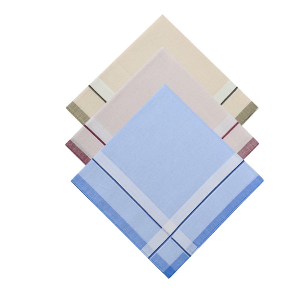 Picture of 40cm Satin Craft Vintage Cotton Handkerchief Nostalgic High Density Men's Handkerchief for Elders Cross-border Hot Sale