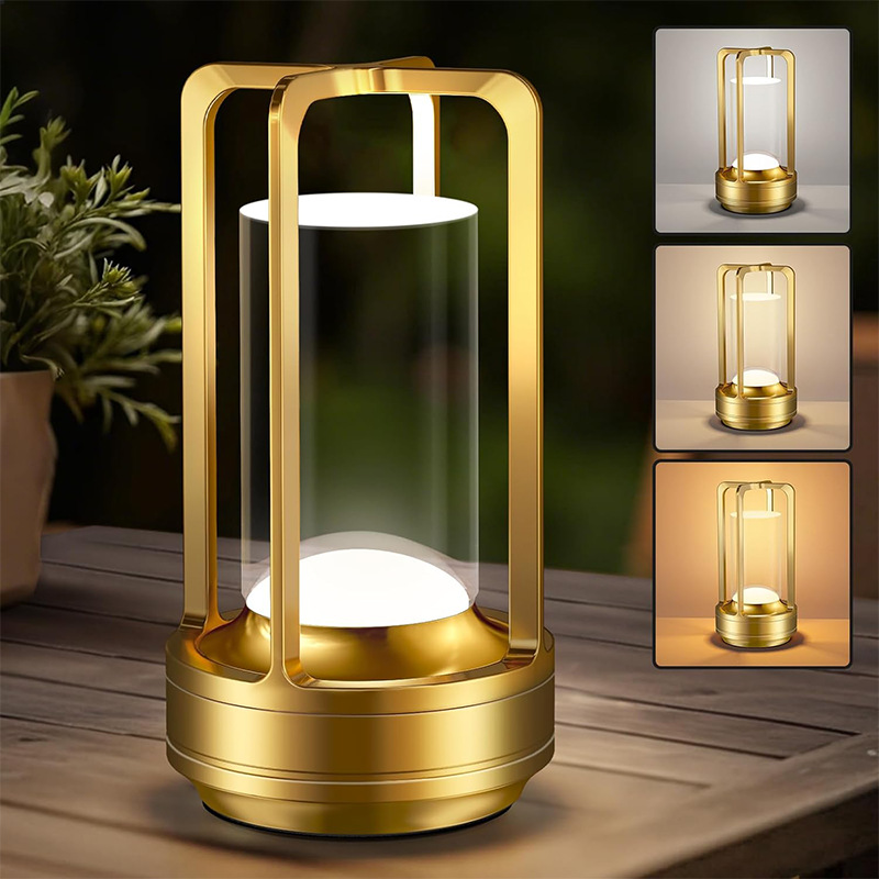 Picture of Cross-border LED table lamp camping touch charging ambient light decoration ornament bar bedside night light cross-border hot sale