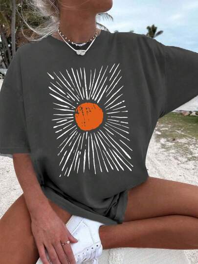Picture of T-shirt new foreign trade women's AliExpress ebay Amazon hot explosions European and American women's clothing