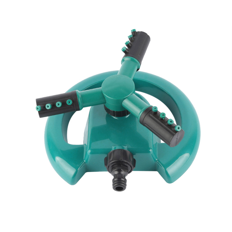Picture of Cross-border plastic sprinkler adjustable watering garden irrigation Amazon lawn garden sprinkler 360 degree rotation