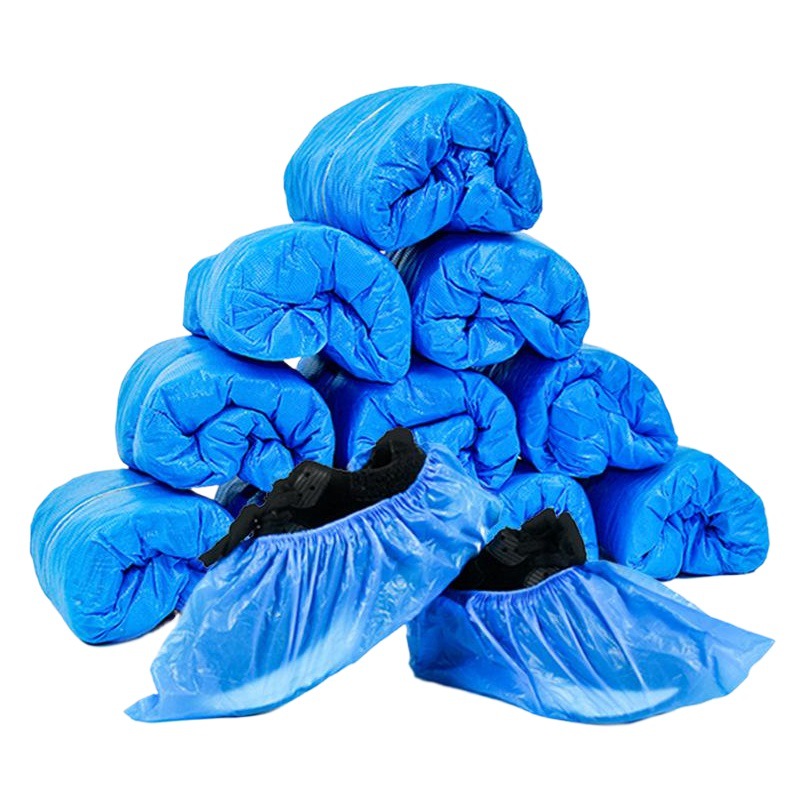 Super Thick Disposable Shoe Cover CPE Indoor Non-Slip Wear-Resistant Household Waterproof Rainy Day Plastic Dustproof Extra Thickened Foot Cover