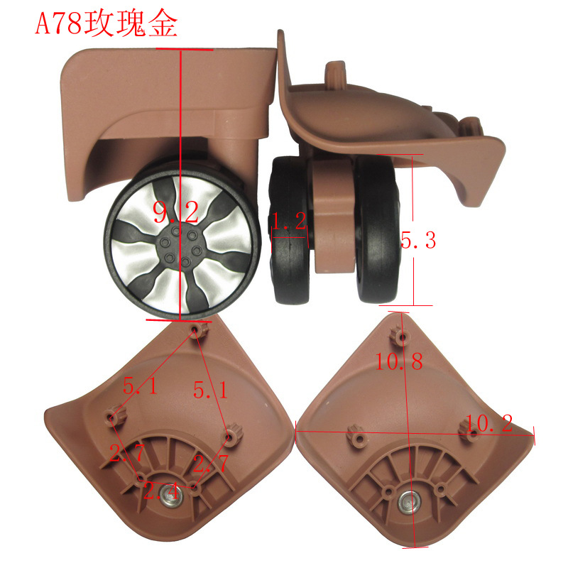 Picture of A generation of all kinds of luggage case wheel accessories luggage accessories universal wheel luggage suitcase wheel accessories